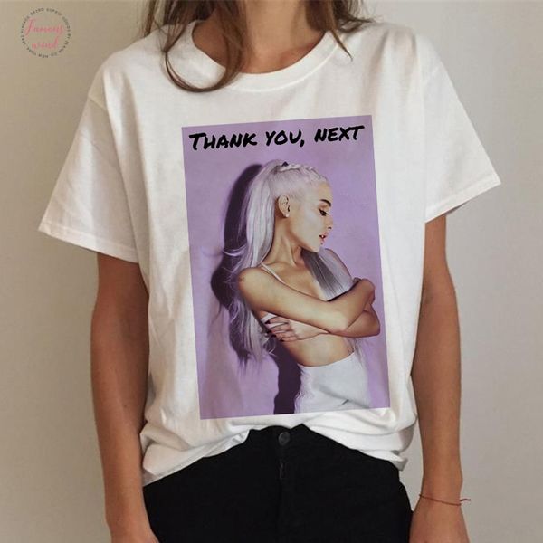 ariana grande t shirt women 7 rings fashion harajuku thank u,next tshirt female summer streetwear, White
ariana grande t shirt women 7 rings fashion harajuku thank u,next tshirt female summer streetwear, White