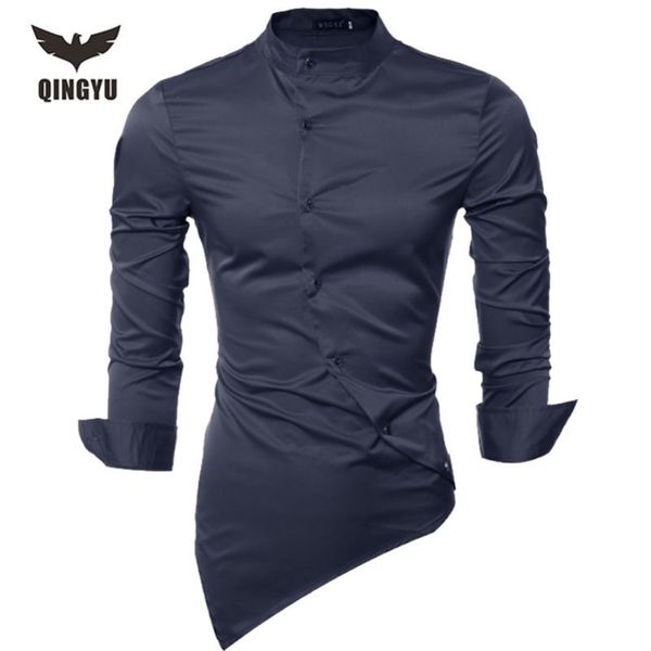 wholesale- men shirt long sleeve brand shirts men casual cs slim fit solid color chemise mens camisas dress shirts high, White;black
wholesale- men shirt long sleeve brand shirts men casual cs slim fit solid color chemise mens camisas dress shirts high, White;black
