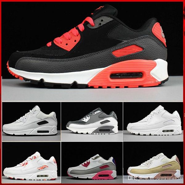 Sales 2019 New Air Cushion 90 Casual Running Shoes Men Women Cheap Black White Red 90 Sneakers Classic Air90 Trainer Outdoor Sports Shoes 
Sales 2019 New Air Cushion 90 Casual Running Shoes Men Women Cheap Black White Red 90 Sneakers Classic Air90 Trainer Outdoor Sports Shoes