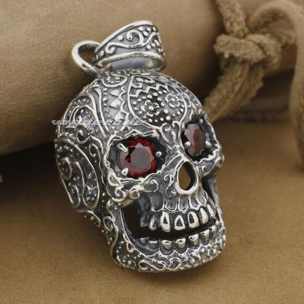huge heavy red cz eyes skull pendant 925 sterling silver mens biker rock punk style 9e007 just pendant
huge heavy red cz eyes skull pendant 925 sterling silver mens biker rock punk style 9e007 just pendant