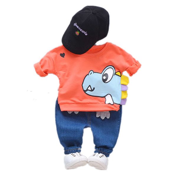 2020 spring summer kids boys clothing sets baby dinosaur clothes long sleeve shirts + jeans pants two pieces new girls tracksuit, White
2020 spring summer kids boys clothing sets baby dinosaur clothes long sleeve shirts + jeans pants two pieces new girls tracksuit, White