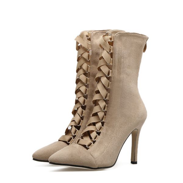 gladiator high heels women pumps genova stiletto sandal booties pointed toe strappy lace up pumps shoes woman boots, Black
gladiator high heels women pumps genova stiletto sandal booties pointed toe strappy lace up pumps shoes woman boots, Black