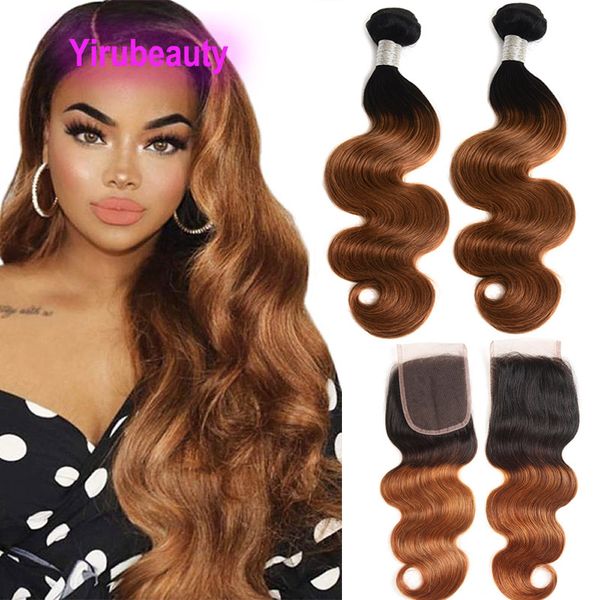 peruvian human hair body wave 1b 30 ombre color 2 bundles with 4x4 lace closure with baby hair body wave 3 pieces 1b/30, Black;brown
peruvian human hair body wave 1b 30 ombre color 2 bundles with 4x4 lace closure with baby hair body wave 3 pieces 1b/30, Black;brown