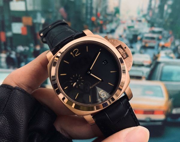 men watches pam watch 44mm15mm leather strap automatic movement for man automatic wristwatches special edition wristwatches 2020 new design, Slivery;brown
men watches pam watch 44mm15mm leather strap automatic movement for man automatic wristwatches special edition wristwatches 2020 new design, Slivery;brown