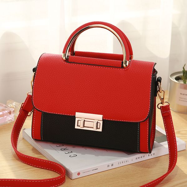 ladies handbag new 2019 fashion women's bag panelled color messenger bags simple wild shoulder bags small casual tote bag bolsas
ladies handbag new 2019 fashion women's bag panelled color messenger bags simple wild shoulder bags small casual tote bag bolsas