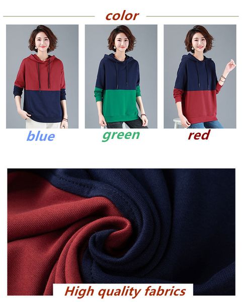 high end designer classic shopping contain cotton long sleeve female loose 2020 autumn new joining together coat leisure hooded, Black
high end designer classic shopping contain cotton long sleeve female loose 2020 autumn new joining together coat leisure hooded, Black