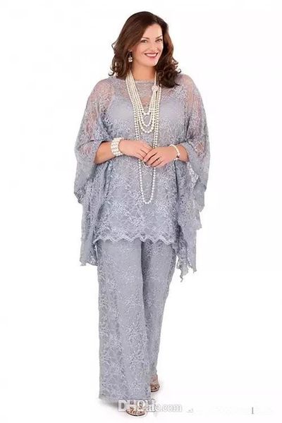 grey lace plus size jumpsuit dresses office dress suits women mother of the bride dresses, Black;red
grey lace plus size jumpsuit dresses office dress suits women mother of the bride dresses, Black;red