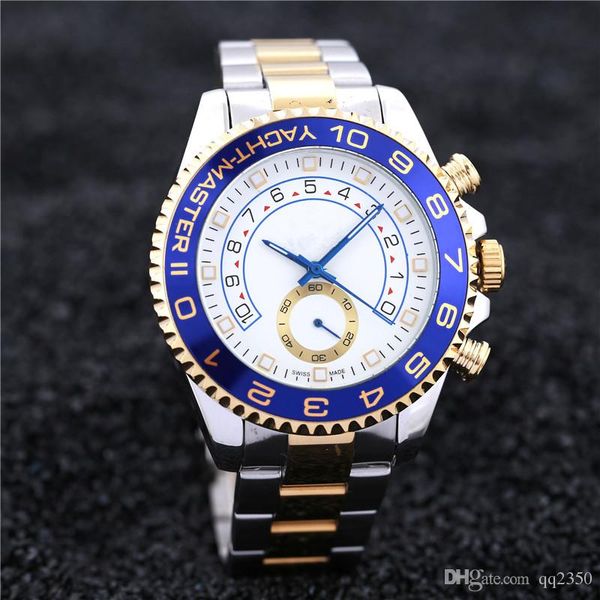 2018 Luxury New Gent GMT II 2 Deluxe Automatic Mechanical Watch Stainless Steel Diving White Black Silver Master 44mm Men's Watch
2018 Luxury New Gent GMT II 2 Deluxe Automatic Mechanical Watch Stainless Steel Diving White Black Silver Master 44mm Men's Watch