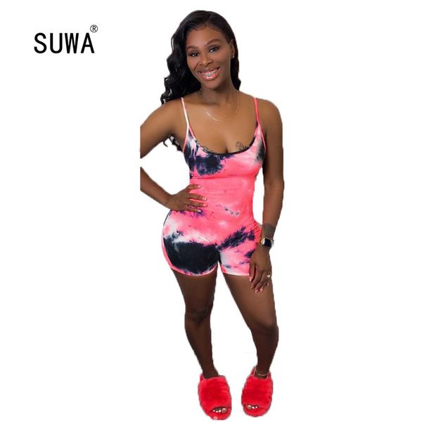 fashion women colorful tie dye print spaghetti strap sleeveless skinng short jumpsuit casual summer bodycon playsuit, Black;white
fashion women colorful tie dye print spaghetti strap sleeveless skinng short jumpsuit casual summer bodycon playsuit, Black;white