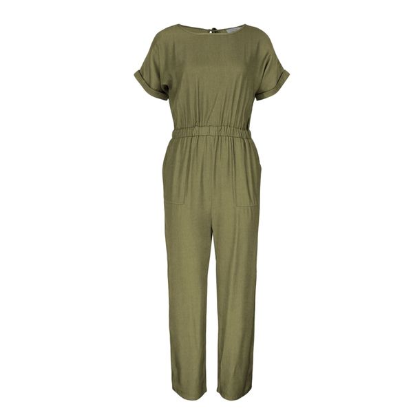 fashion formal office rompers womens jumpsuit summer short sleeve overall pants army green, Black;white
fashion formal office rompers womens jumpsuit summer short sleeve overall pants army green, Black;white