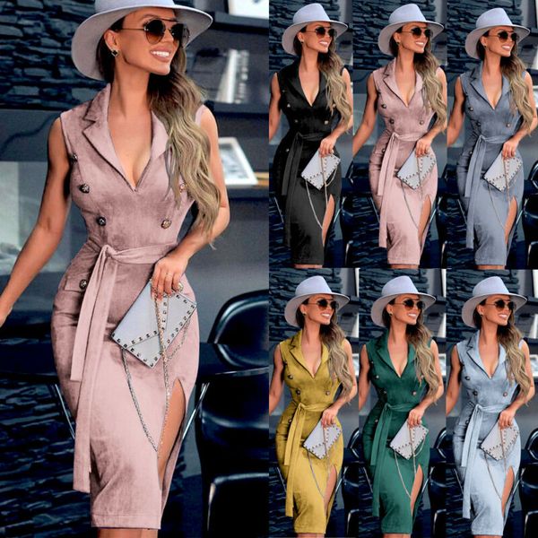 dress womens vintage stylish chic summer autumn ladies casual sleeveless bodycon party dress lace up girls plus size, Black;gray
dress womens vintage stylish chic summer autumn ladies casual sleeveless bodycon party dress lace up girls plus size, Black;gray