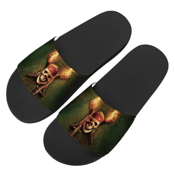 women one piece custom pattern slippers pirate summer fashion slide sandals outdoor non-slip beach shoes platform flip flops, Black
women one piece custom pattern slippers pirate summer fashion slide sandals outdoor non-slip beach shoes platform flip flops, Black
