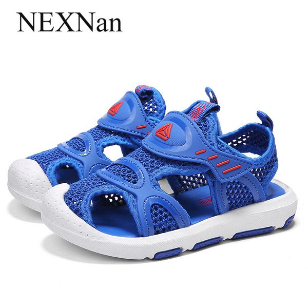 nexnan summer boys sandals for kids shoes breathable beach children sandals girls shoes close-toe cut-out school footwear 2020, Black;red
nexnan summer boys sandals for kids shoes breathable beach children sandals girls shoes close-toe cut-out school footwear 2020, Black;red