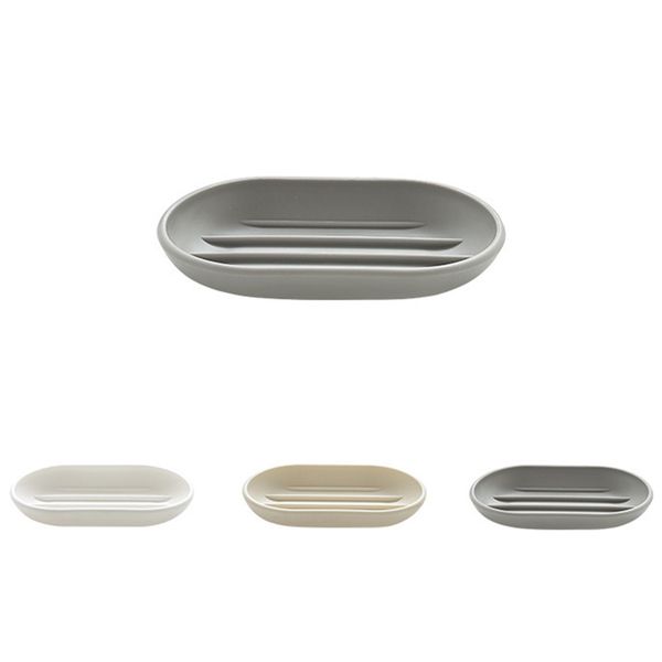 1pcs plastic soap dish plastic bathroom creative double draining soap holder non-slip box
1pcs plastic soap dish plastic bathroom creative double draining soap holder non-slip box