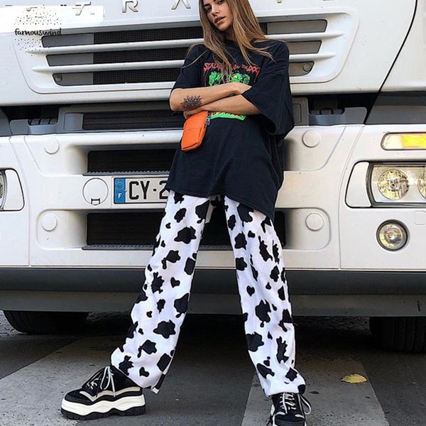 брюки для печати эластичной высокой талии молока коровы вскользь женщины пружина straight сыпучих мод брюки pantalon femme брюки, Black;white
брюки для печати эластичной высокой талии молока коровы вскользь женщины пружина straight сыпучих мод брюки pantalon femme брюки, Black;white