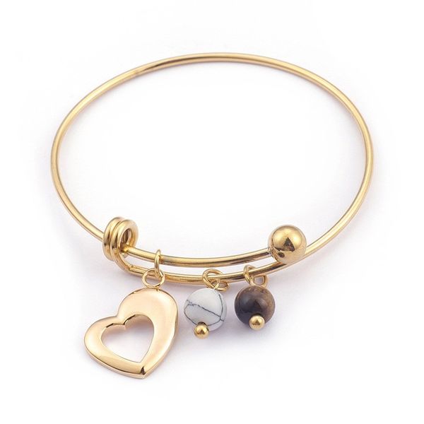 romantic stainless steel gold silver hollow heart bangles ethnic beads adjustable charm bracelet & bangle wedding women jewelry, Black
romantic stainless steel gold silver hollow heart bangles ethnic beads adjustable charm bracelet & bangle wedding women jewelry, Black