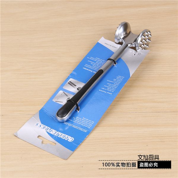 originality kitchen small tool loose meat device household stainless steel barbecue knock hammer steak pig will row fast tender meat needle
originality kitchen small tool loose meat device household stainless steel barbecue knock hammer steak pig will row fast tender meat needle
