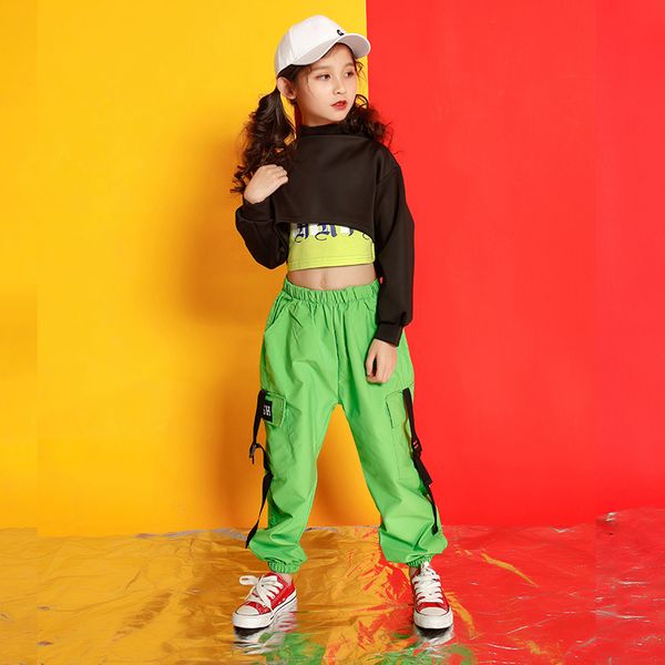 kids cool hip hop clothing outfits girls jacket crop tank shirt jogger pants jazz dance costume ballroom dancing streetwear, Black;red
kids cool hip hop clothing outfits girls jacket crop tank shirt jogger pants jazz dance costume ballroom dancing streetwear, Black;red