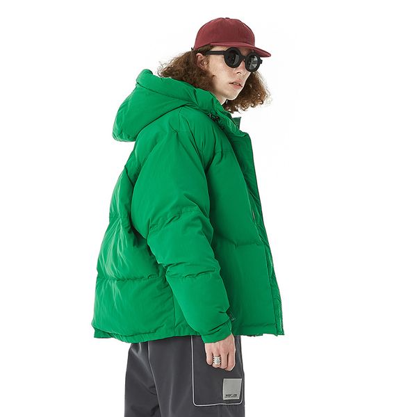 new men's cotton coat candy color men's winter jacket clothes tide brand thick parkas, Black
new men's cotton coat candy color men's winter jacket clothes tide brand thick parkas, Black