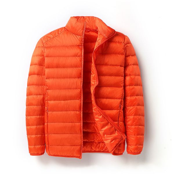 men's down jacket plus size ultralight jacket winter 90% duck down solid thin male stand-collar line portable package parkas, Black
men's down jacket plus size ultralight jacket winter 90% duck down solid thin male stand-collar line portable package parkas, Black