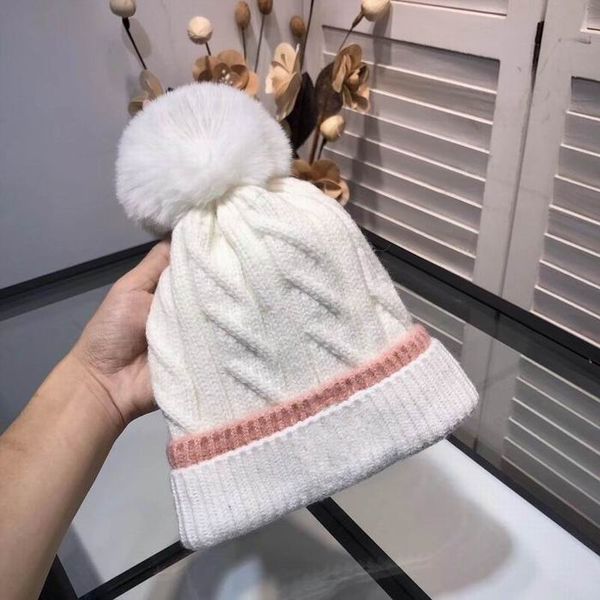 2019 fashion knitting cotton hats women men winter warm white pink long hats with white hair ball hat with box, Blue;gray
2019 fashion knitting cotton hats women men winter warm white pink long hats with white hair ball hat with box, Blue;gray