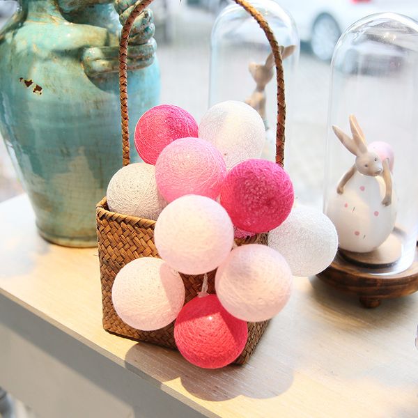 20 led cotton ball string lights lamp multi-color 2.2m/3m xmas holiday outdoor decoration guirlande lumineuse led lichterkette
20 led cotton ball string lights lamp multi-color 2.2m/3m xmas holiday outdoor decoration guirlande lumineuse led lichterkette