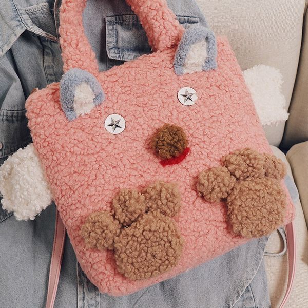 new cartoon cute women bucket bag lambs wool crossbody bag purse and handbag brand design fashion bags ladies luxury bags 2019
new cartoon cute women bucket bag lambs wool crossbody bag purse and handbag brand design fashion bags ladies luxury bags 2019