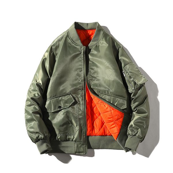 

classic ma1 bomber coat men spring hiphop oversize pilot jacket man hip hop streetwear retro windbreaker, Black;brown