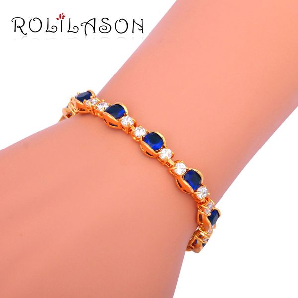 rolilason nobby design navy blue crystal golden charm bracelets wholesale retail zircon wedding fashion jewelry tbs983, Golden;silver
rolilason nobby design navy blue crystal golden charm bracelets wholesale retail zircon wedding fashion jewelry tbs983, Golden;silver