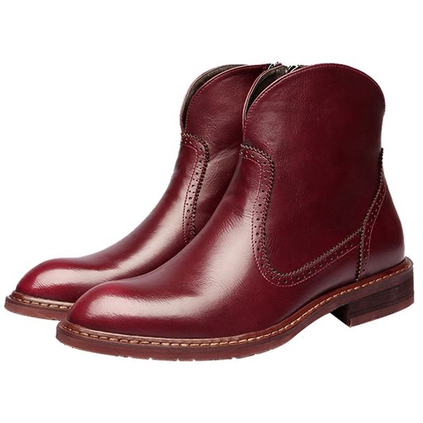 men's shoes spring and autumn new men's boots fashion shoes block boots male martin boots high, Black
men's shoes spring and autumn new men's boots fashion shoes block boots male martin boots high, Black