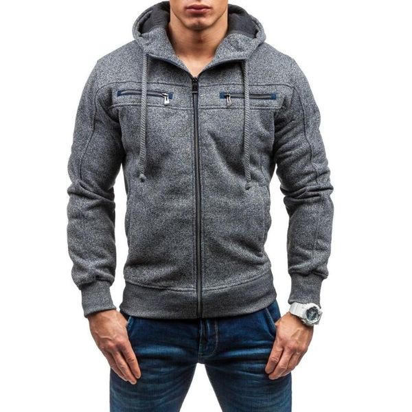zogaa 2020 new men's fashion slim hooded long sleeve sportswear zipper solid simple hoodies streetwears 3 colors, Black
zogaa 2020 new men's fashion slim hooded long sleeve sportswear zipper solid simple hoodies streetwears 3 colors, Black