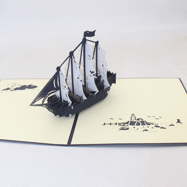3d paper cut carving birthday greeting cards retro sailboat wedding invitations holiday decoration blue color card
3d paper cut carving birthday greeting cards retro sailboat wedding invitations holiday decoration blue color card