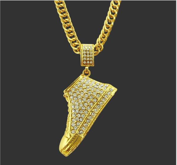 the latest european and american pop fashion attractive hip-hop personality shoes pendant necklace high-quality alloy jewelry, Silver
the latest european and american pop fashion attractive hip-hop personality shoes pendant necklace high-quality alloy jewelry, Silver