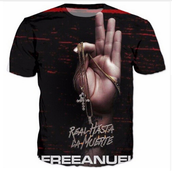 3d print frre anuel men short sleeve t shirt fashion casual clothing hip hop camisetas mens streetwear tee shirt homme r0133, White;black
3d print frre anuel men short sleeve t shirt fashion casual clothing hip hop camisetas mens streetwear tee shirt homme r0133, White;black