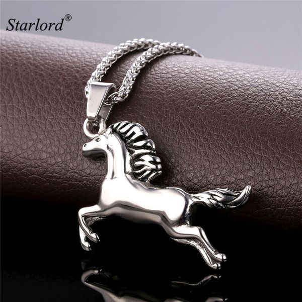 horse charms necklace hipho style stainless steel/gold color chain big pendant necklace animal pendant men/women gp1809, Silver
horse charms necklace hipho style stainless steel/gold color chain big pendant necklace animal pendant men/women gp1809, Silver