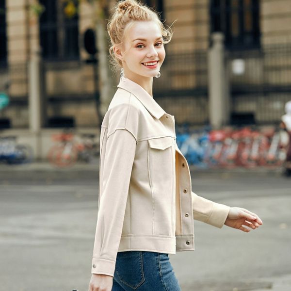 jacket 2020 new female fashion fashionable tooling handsome short cashmere casual jacket, Black;brown
jacket 2020 new female fashion fashionable tooling handsome short cashmere casual jacket, Black;brown