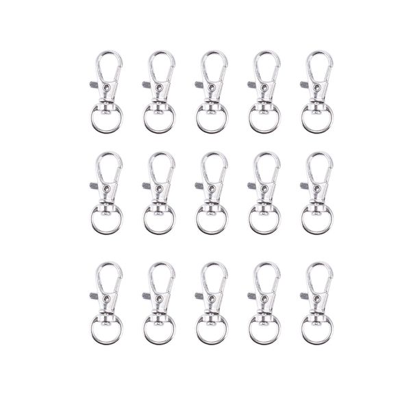 silver satchel handbag strap ornament snap hook lobster clasp 15 pcs
silver satchel handbag strap ornament snap hook lobster clasp 15 pcs