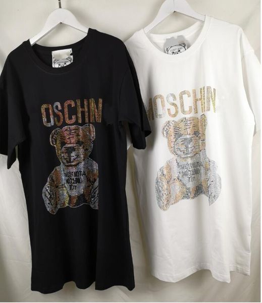 19ss мужчины женщины лето футболка мода роскошные дрель плюшевый медведь дизайнер радуга свинья логотип печати с коротким рукавом дышащий по, White
19ss мужчины женщины лето футболка мода роскошные дрель плюшевый медведь дизайнер радуга свинья логотип печати с коротким рукавом дышащий по, White