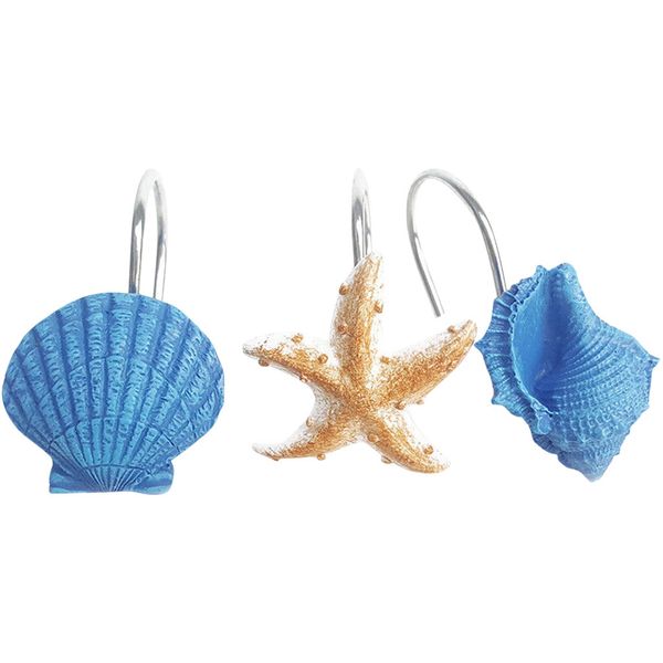 kitchen accessories 12pcs wall hook seashell shower curtain hooks window hangings bathroom holder gancho de parede
kitchen accessories 12pcs wall hook seashell shower curtain hooks window hangings bathroom holder gancho de parede
