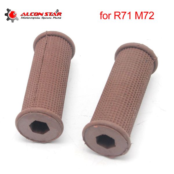 alconstar- brown color retro moto motorcycle rubber pedal foot rests case for r12 r71 m72 motor used for ural cj-k750
alconstar- brown color retro moto motorcycle rubber pedal foot rests case for r12 r71 m72 motor used for ural cj-k750