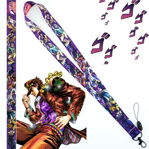 japan anime jojo's bizarre adventure figure neck strap lanyard mobile phone strap id holder rope key chain cosplay accessories, Silver
japan anime jojo's bizarre adventure figure neck strap lanyard mobile phone strap id holder rope key chain cosplay accessories, Silver