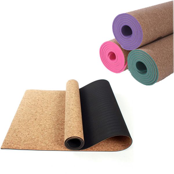 3mm/4mm/5mm/6mm/8mm sports yoga mat tpe cork fitness non-slip eco-friendly slip-resistant yoga mats exercise pilates workout
3mm/4mm/5mm/6mm/8mm sports yoga mat tpe cork fitness non-slip eco-friendly slip-resistant yoga mats exercise pilates workout