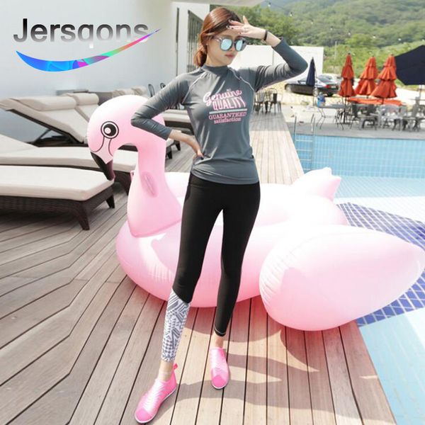 jersqons 2019 long sleeve rashguard women surfing suit rash guard swimwear two pieces sports pants swimsuit windsurfing bathing
jersqons 2019 long sleeve rashguard women surfing suit rash guard swimwear two pieces sports pants swimsuit windsurfing bathing