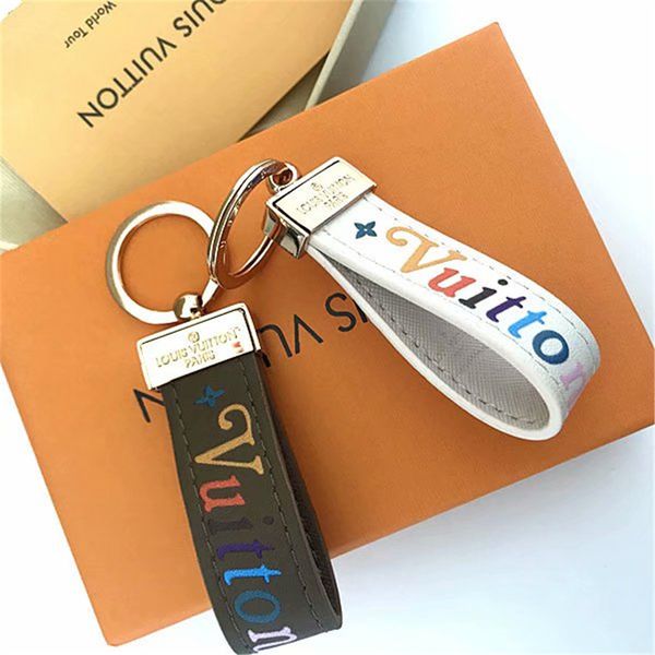 high qualtiykeychain key chain & key ring holder key chain porte clef gift men women souvenirs car bag with box, Silver 
high qualtiykeychain key chain & key ring holder key chain porte clef gift men women souvenirs car bag with box, Silver