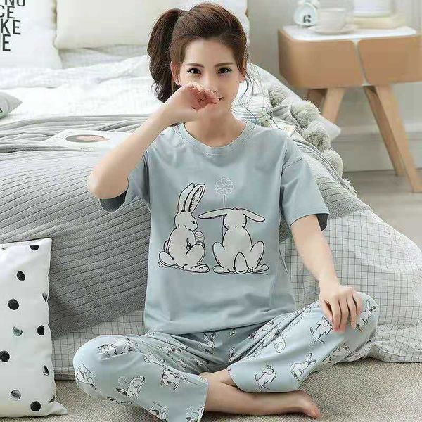 fashion women pajamas set summer kawaii cartoon print pyjamas cotton casual sleepwear female pyjamas sets nightsuit sleep lounge, Blue;gray
fashion women pajamas set summer kawaii cartoon print pyjamas cotton casual sleepwear female pyjamas sets nightsuit sleep lounge, Blue;gray