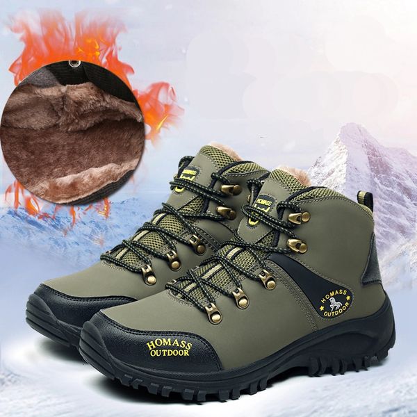 men winter hiking shoes cotton trekking tactical boots outdoor climbing hunting sports sneakers non-slip snow boots plus size
men winter hiking shoes cotton trekking tactical boots outdoor climbing hunting sports sneakers non-slip snow boots plus size