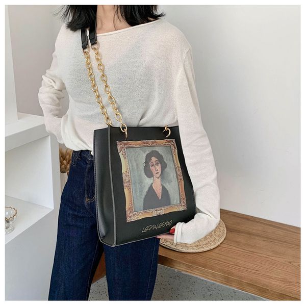 early summer 2020 minimalist printed character flower retro port style large capacity shoulder bag trendy crossbody bag
early summer 2020 minimalist printed character flower retro port style large capacity shoulder bag trendy crossbody bag