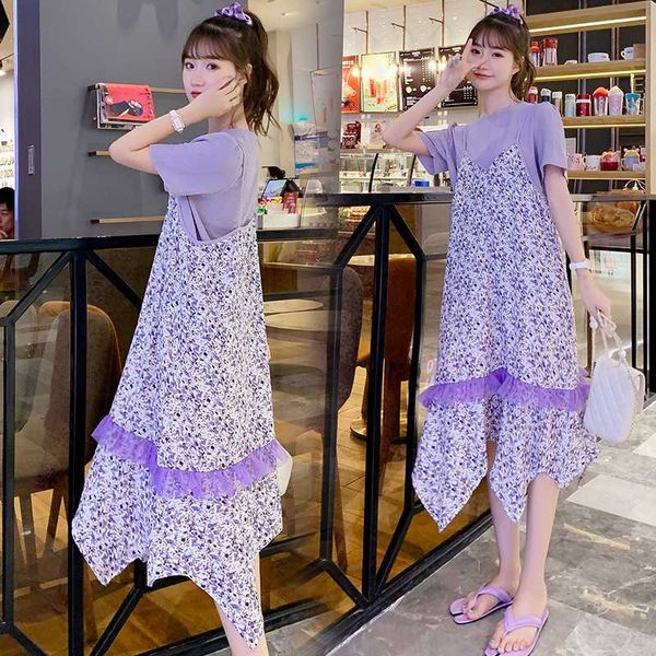 maternity dresses 6636# t shirt + dress clothes loose stylish short sleeves chiffon for pregnant women pregnancy, White
maternity dresses 6636# t shirt + dress clothes loose stylish short sleeves chiffon for pregnant women pregnancy, White