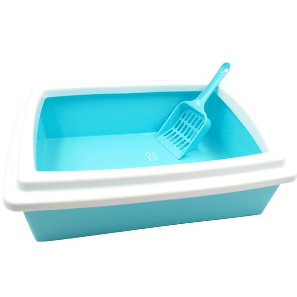 dd16a12 pet litter box semi-closed cat toilet rectangular litter box cat supplies
dd16a12 pet litter box semi-closed cat toilet rectangular litter box cat supplies