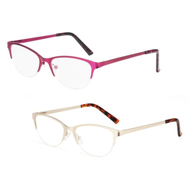 половина кадров металла reading glasses женщины мужчины presbyopia очки дальнозоркостью очки очки для чтения +1,0 до +3,0, Silver
половина кадров металла reading glasses женщины мужчины presbyopia очки дальнозоркостью очки очки для чтения +1,0 до +3,0, Silver